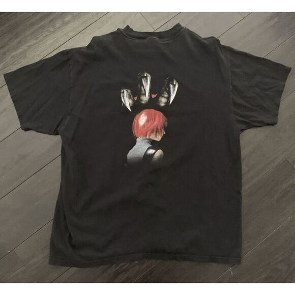 Vintage SEALED 1999 Dino Crisis Video Game Capcom Promo Black T-Shirt Size XL - Picture 1 of 3